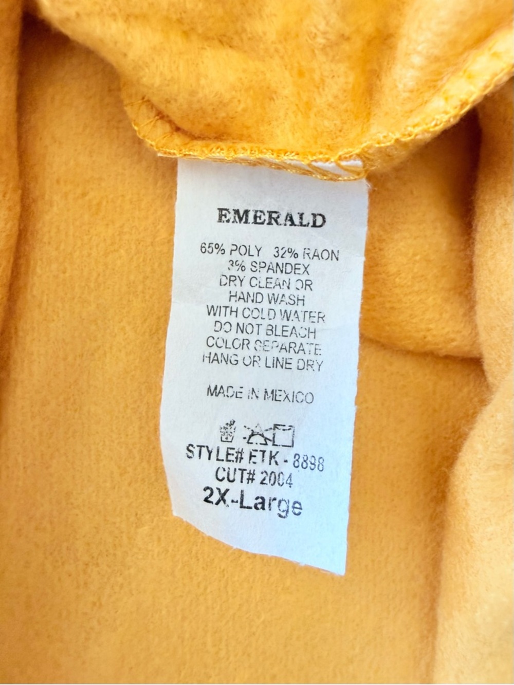 NWOT-Mustard Yellow Soft Lounge Set - Relaxed Top & Drawstring Pants SZ 2X - Picture 8 of 15